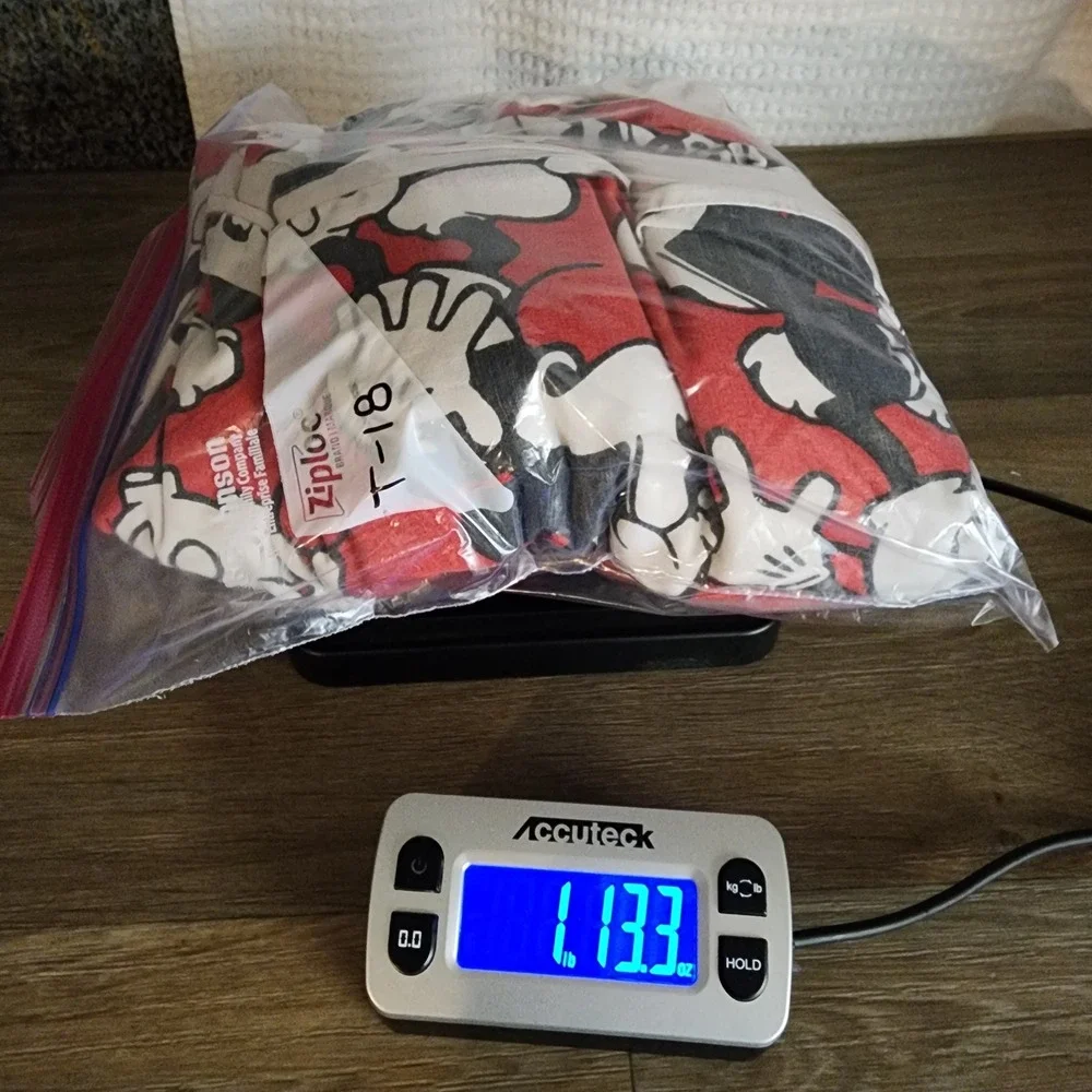 Vintage Disney Mickey Mouse Twin Size Zip‎ Duvet Cover & Pillow Case Red & Black